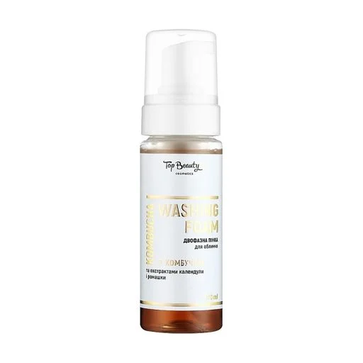 Пінка для вмивання Top Beauty з екстрактом комбучі, 170 мл